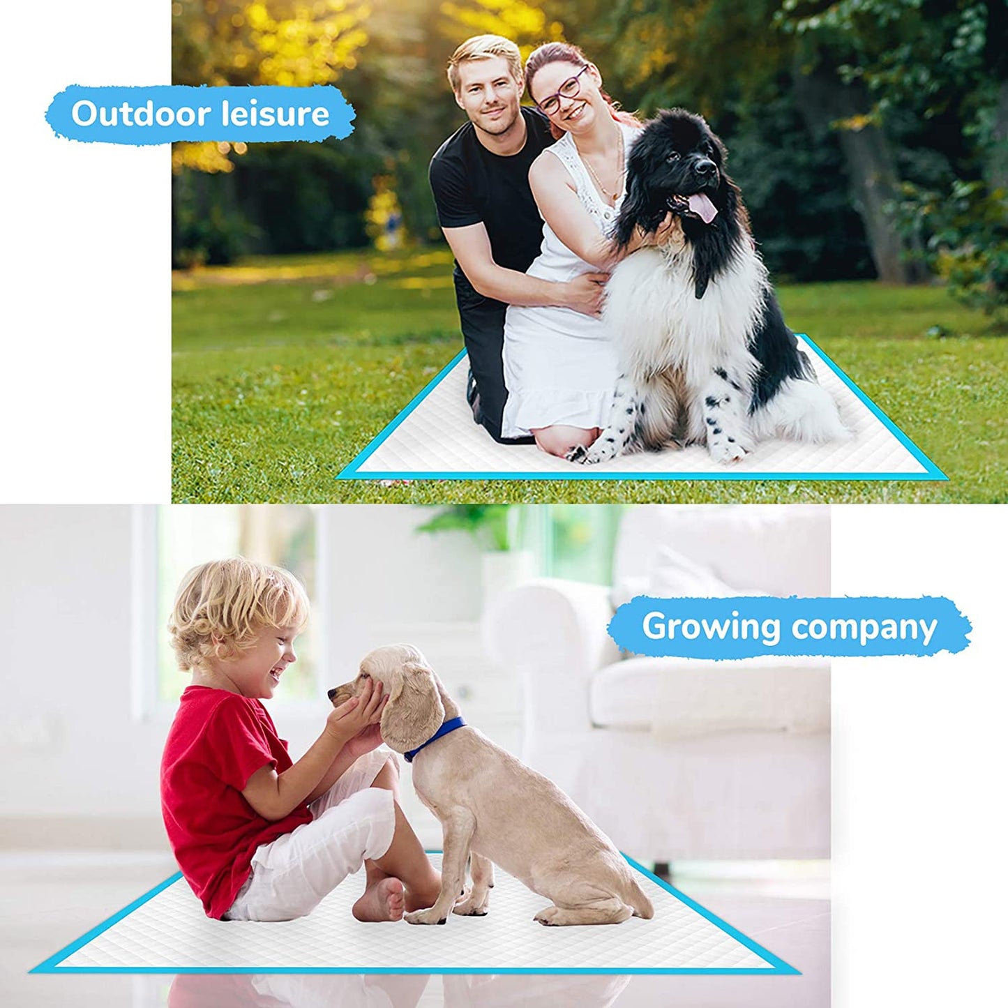 Enzo Dog Multi-Purpose Pad, Extra Large Disposable Super Absorbent & Leak-Free Pee Pads 36"x36"