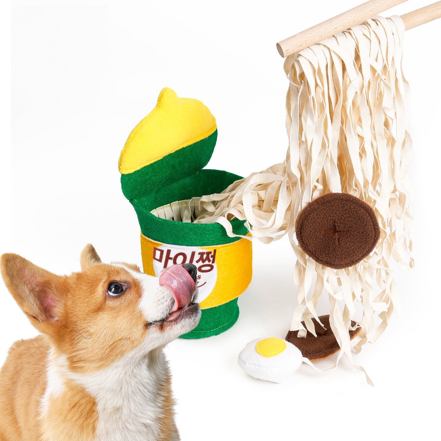 Noodle Cup Dog Toy