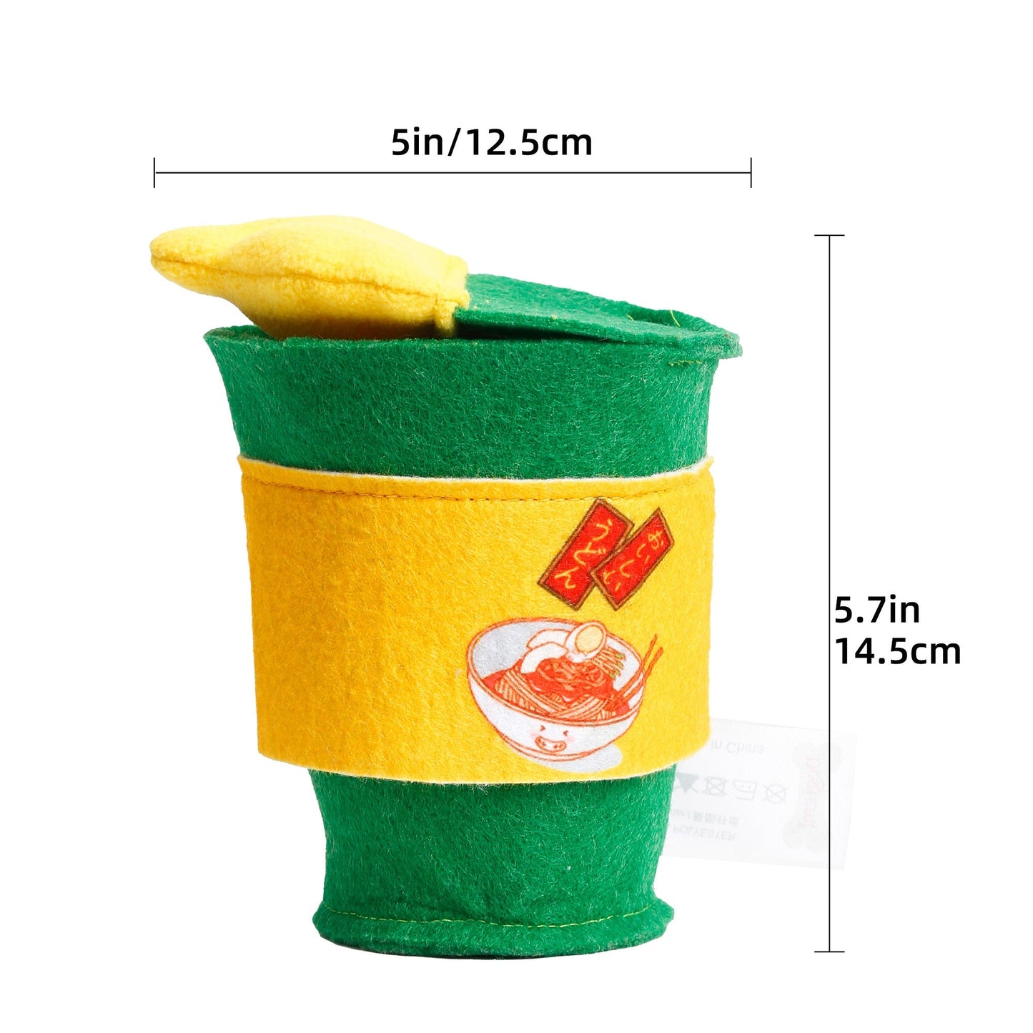 Noodle Cup Dog Toy
