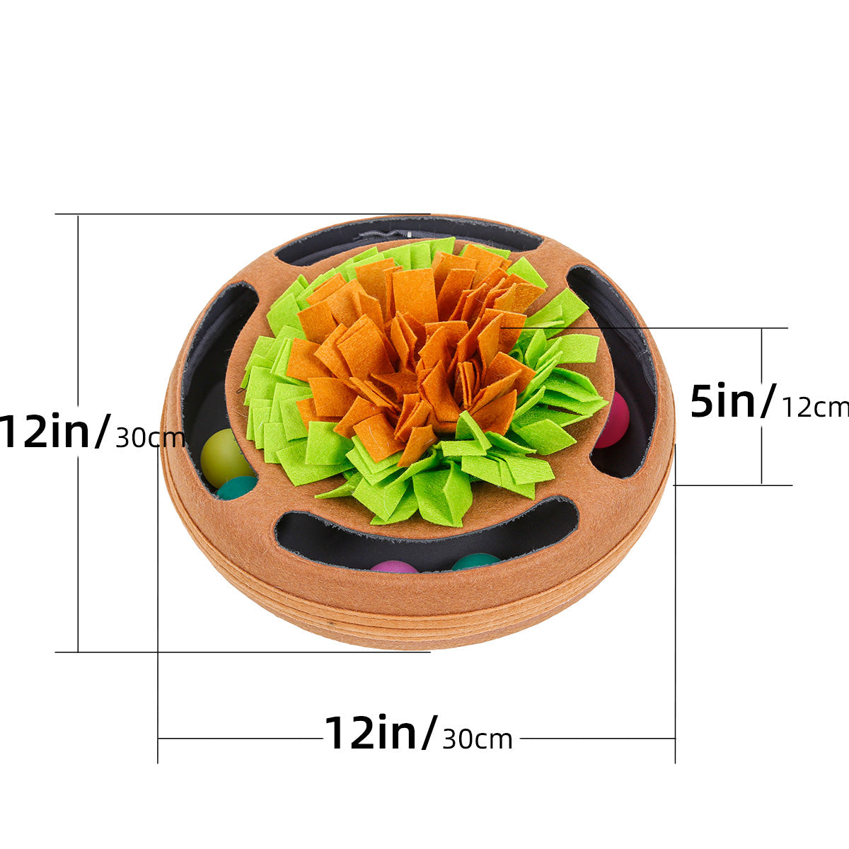 Snuffle Training Cat Puzzle Bowl