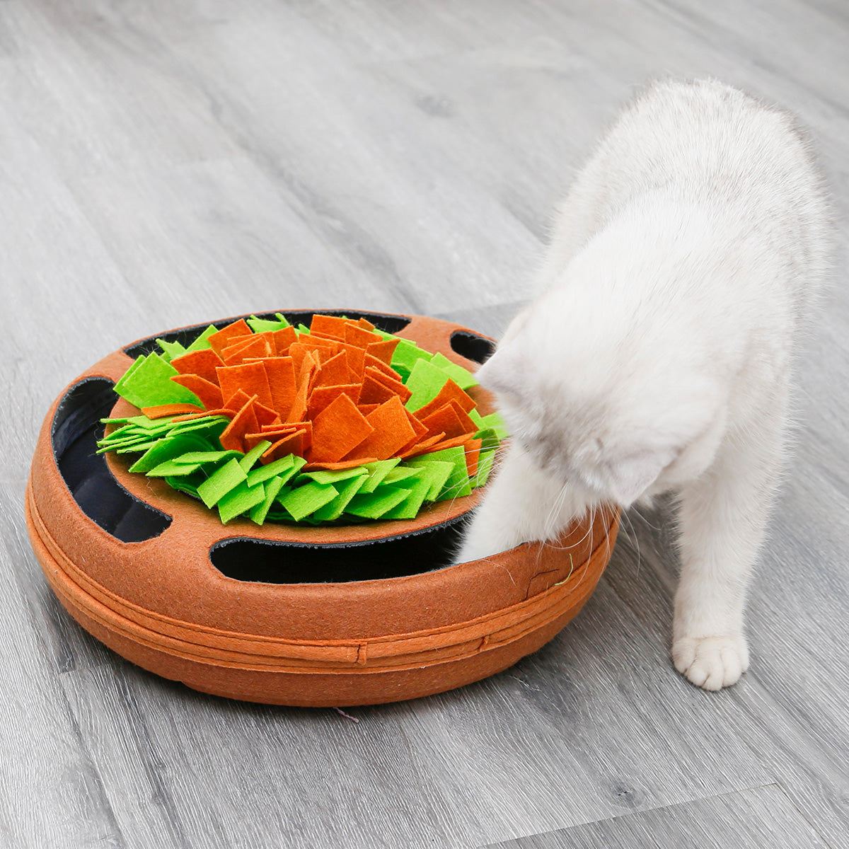 Snuffle Training Cat Puzzle Bowl