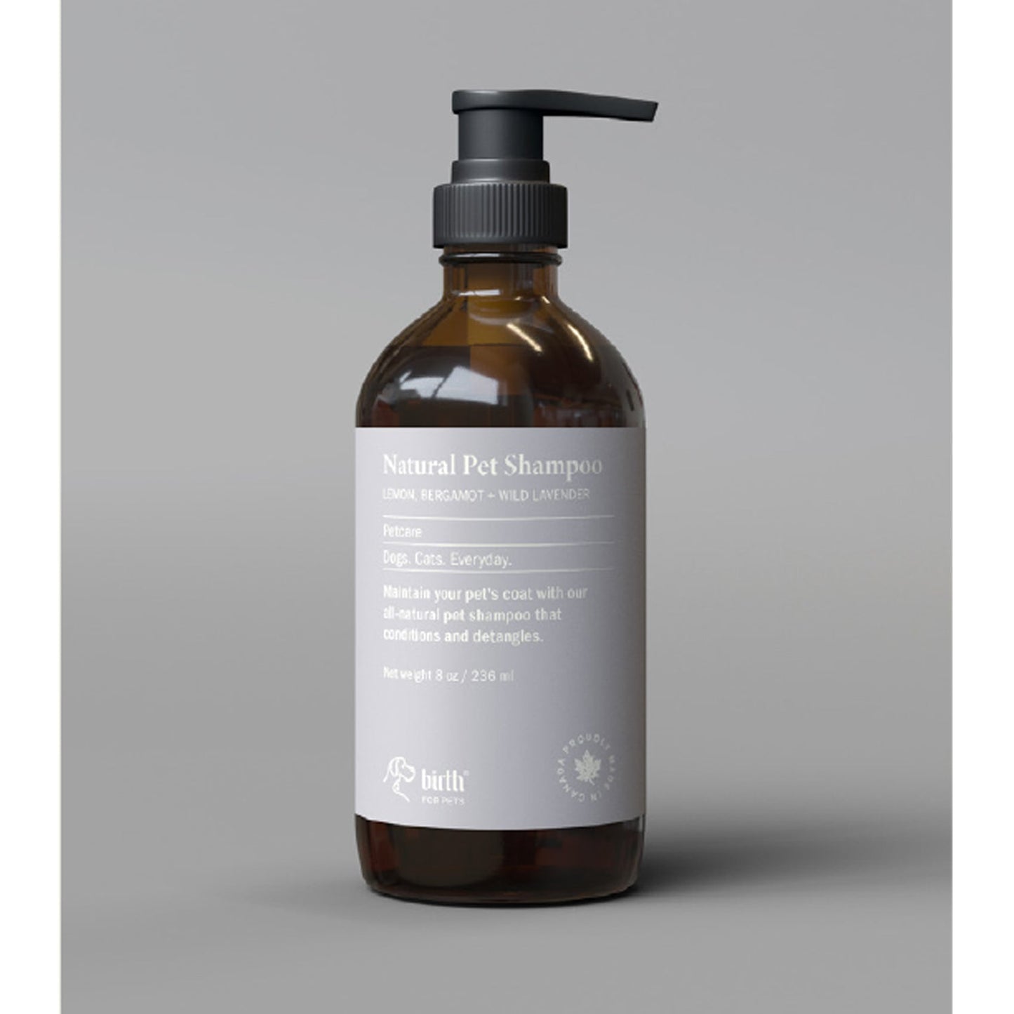 Birth® Natural Pet Shampoo (lemon, bergamot + wild lavender)