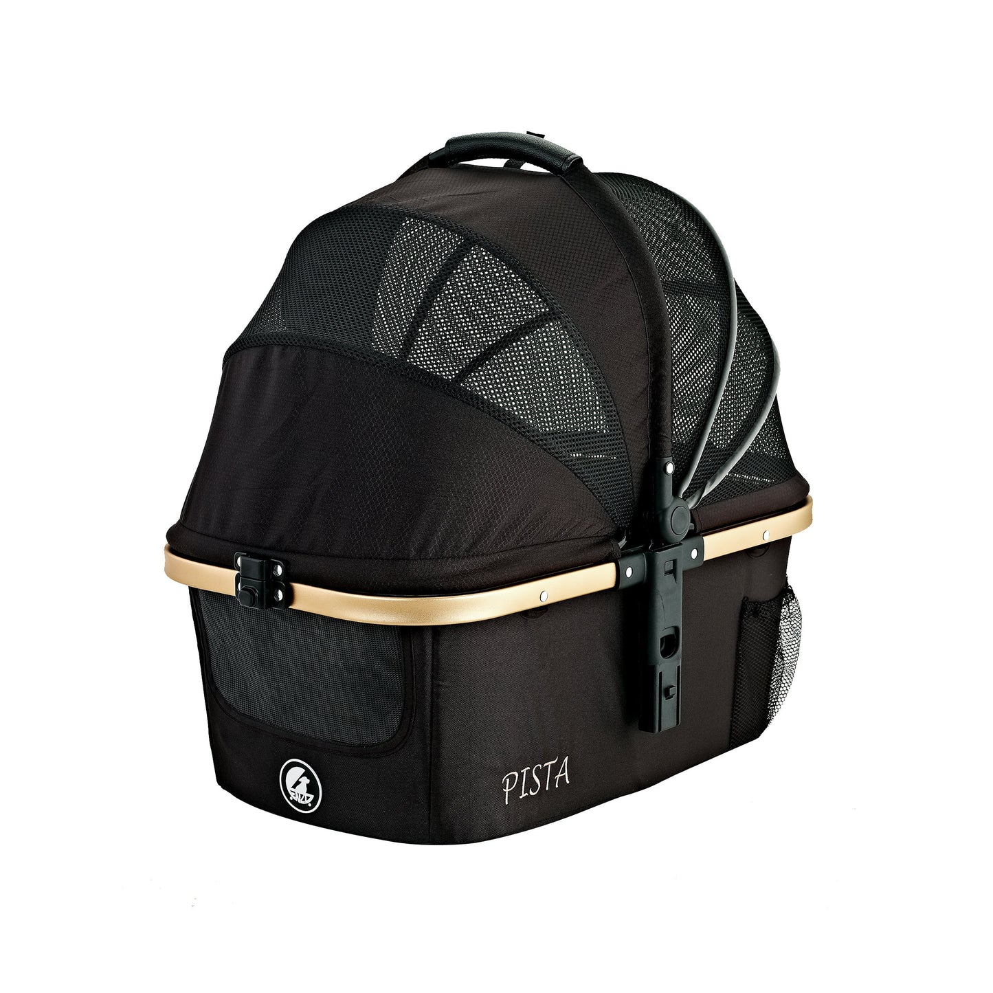 Pista Super-Lightweight Aluminum Frame 3-in-1 Stroller: The Ultimate Mobility Solution for Small/Medium Dogs, Cats, and Pets on the Go!
