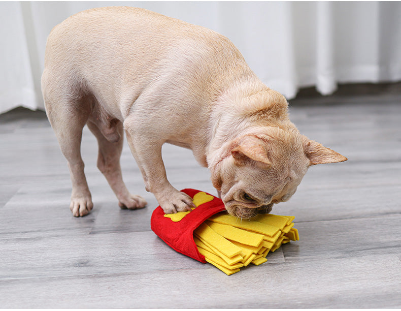 Dog Snuffle Toys French Fries