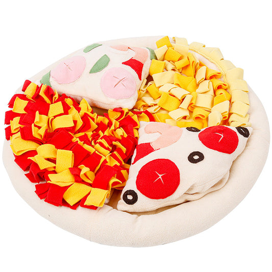 Pizza Design Dog Snuffle Mats