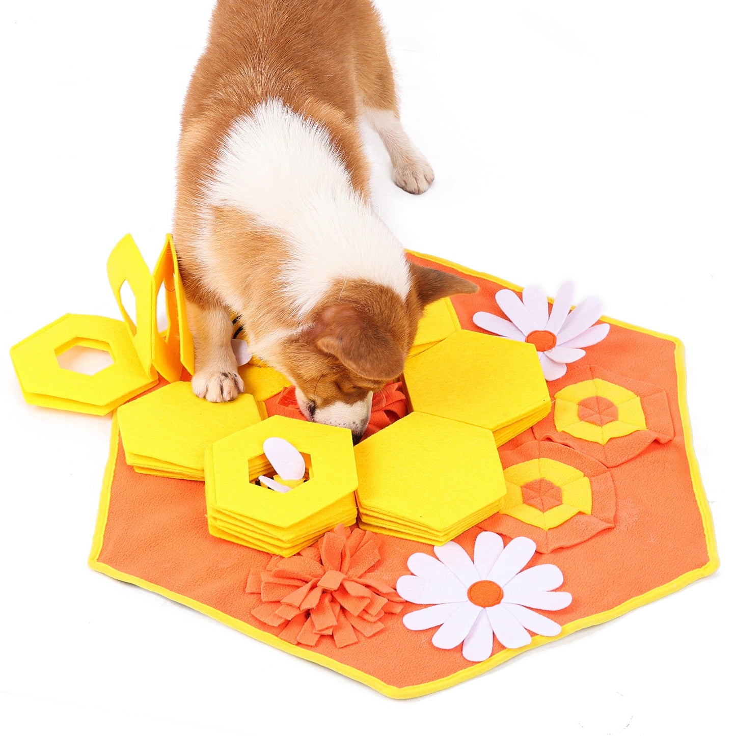 Pet Snuffle Puzzle Honeycomb Mat